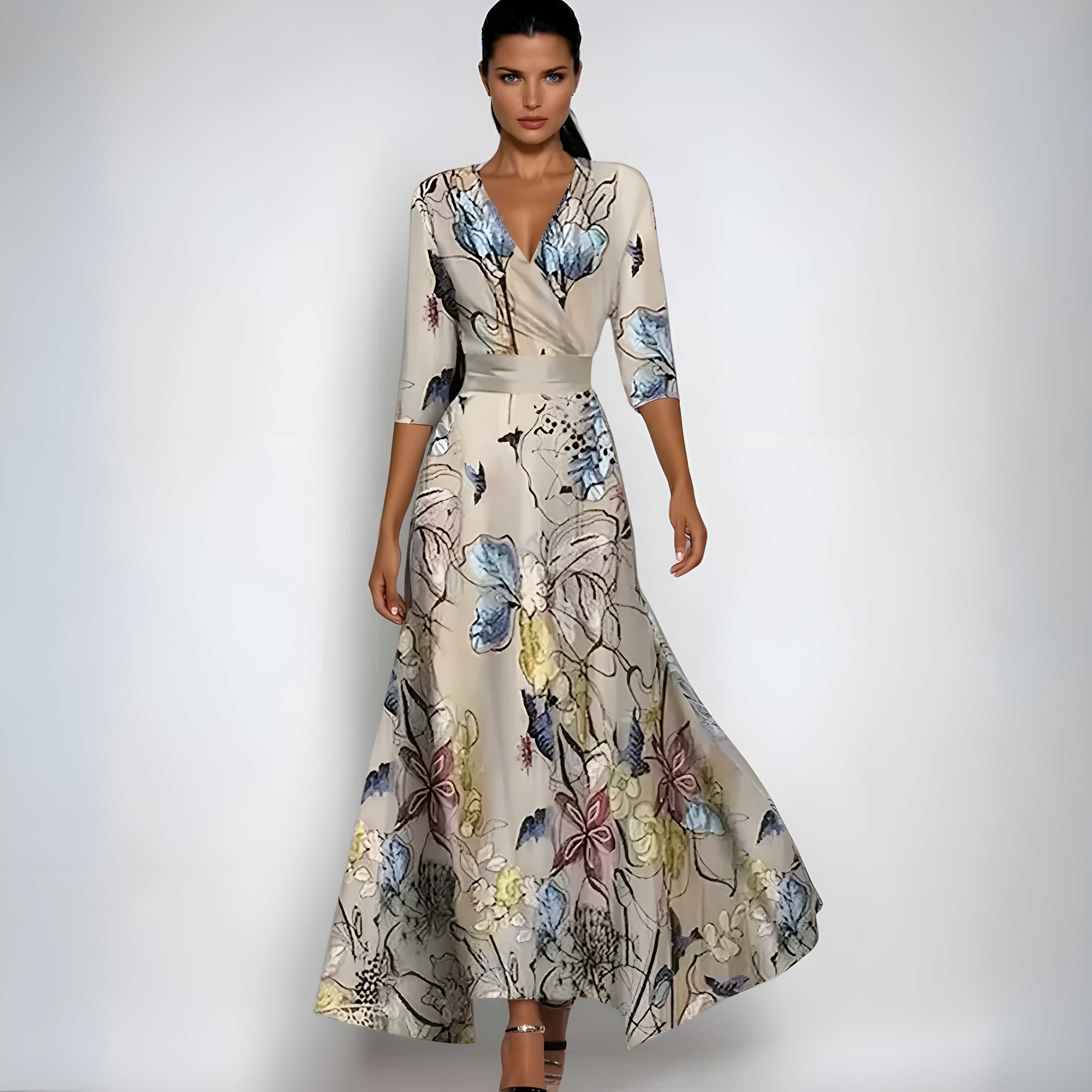 Elvira™ - robe florale luxueuse™