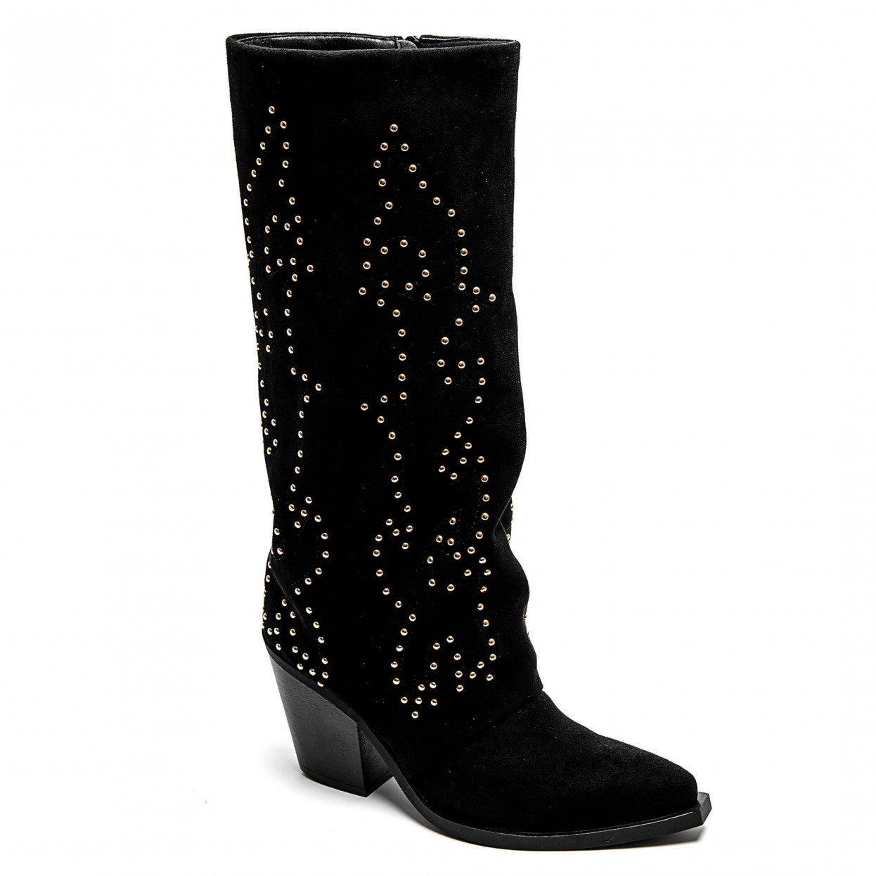 Rowdy Black High Boots