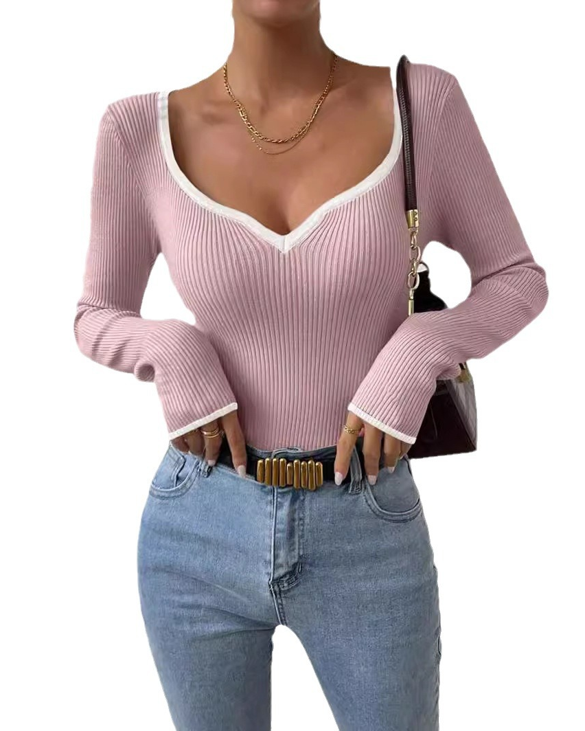 Emma | V-Neck Knitted Sweater