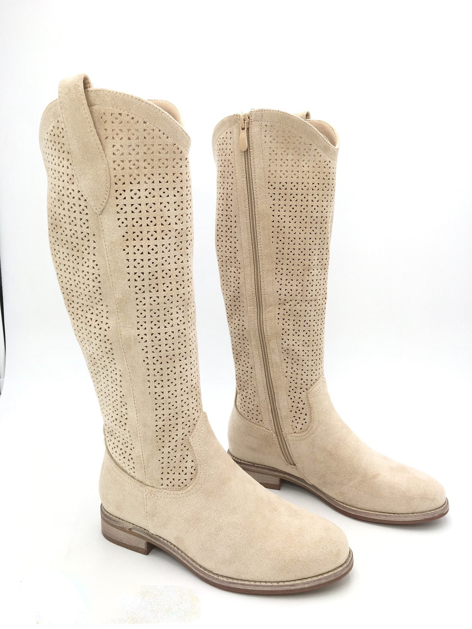 Bottes Elles Beige