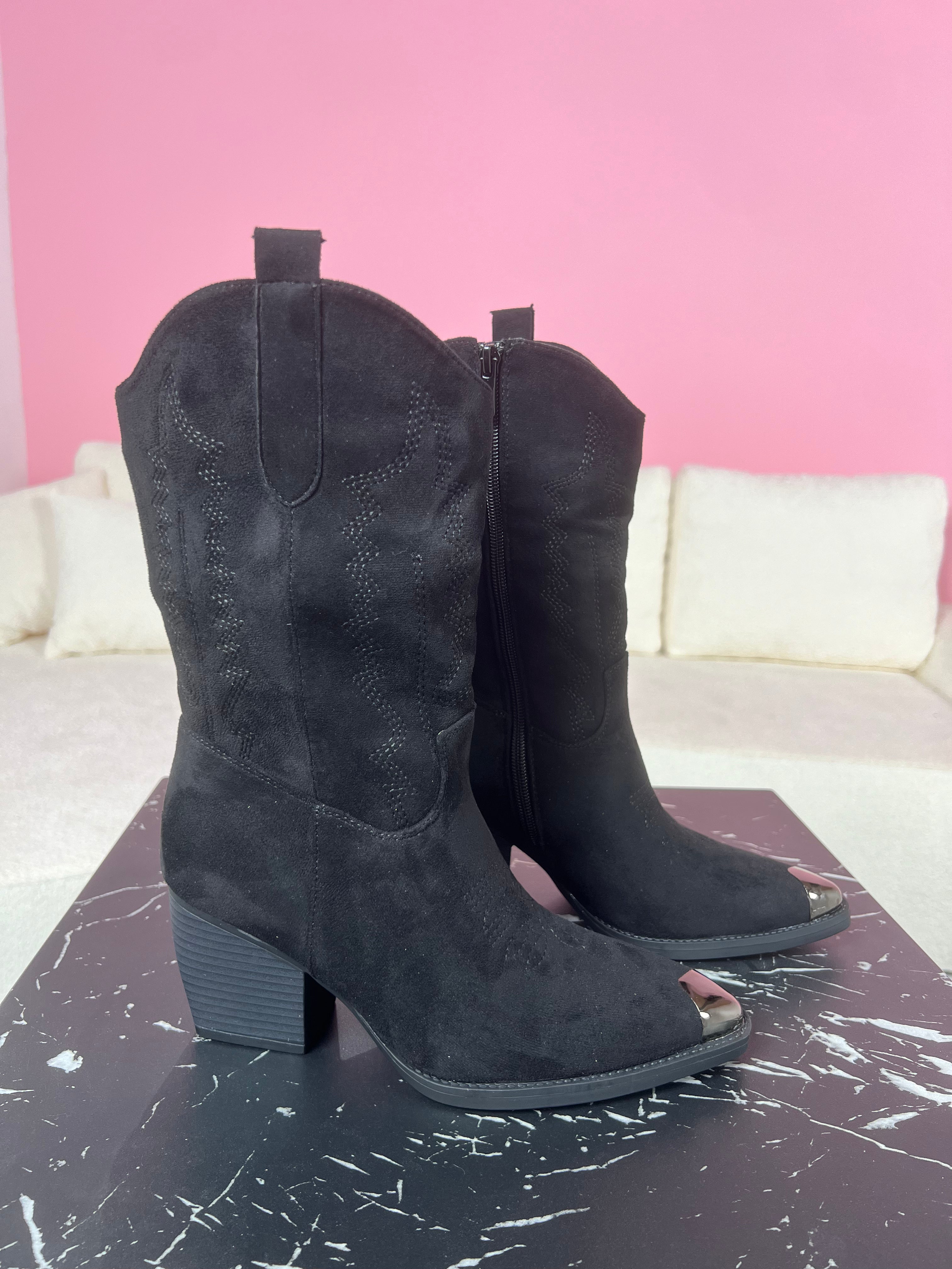 Bottes noires Roan