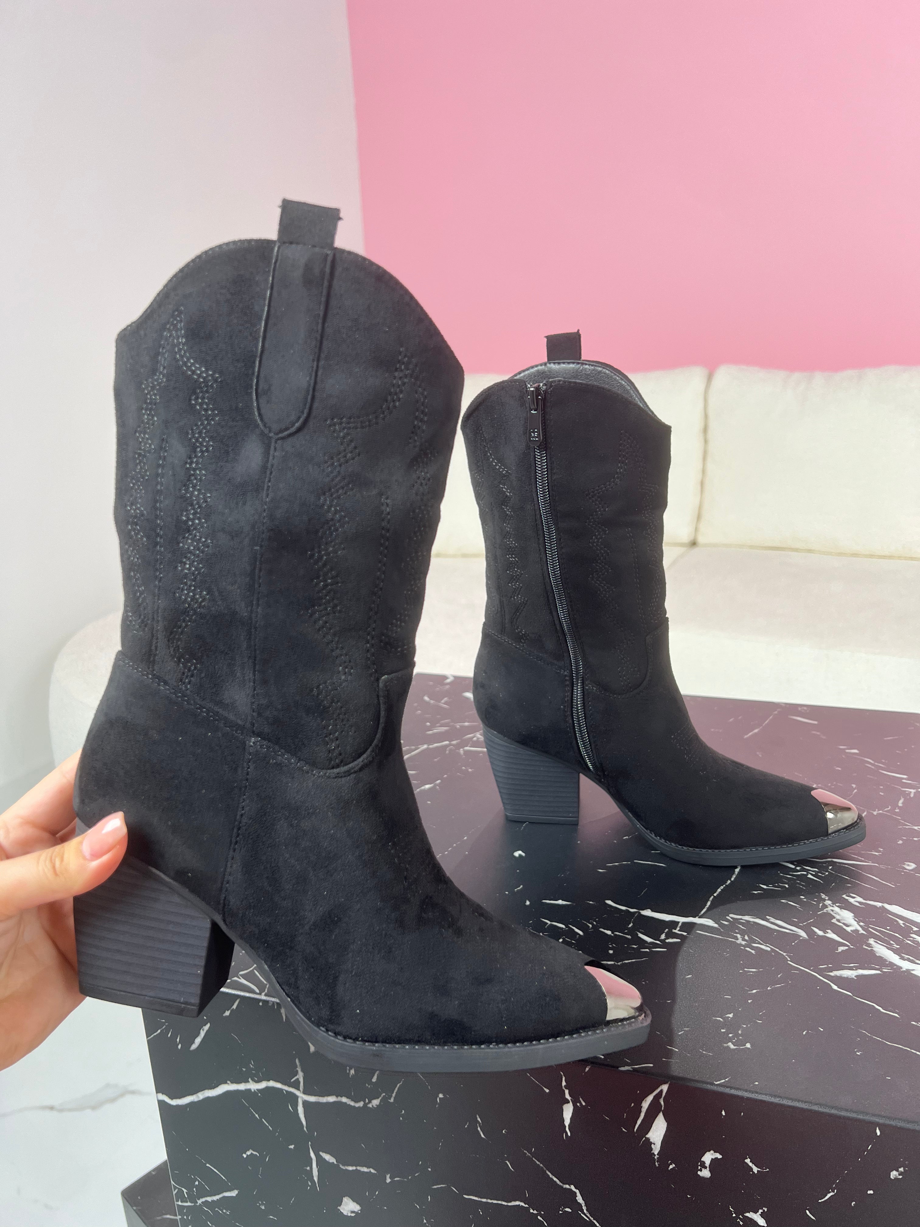 Bottes noires Roan