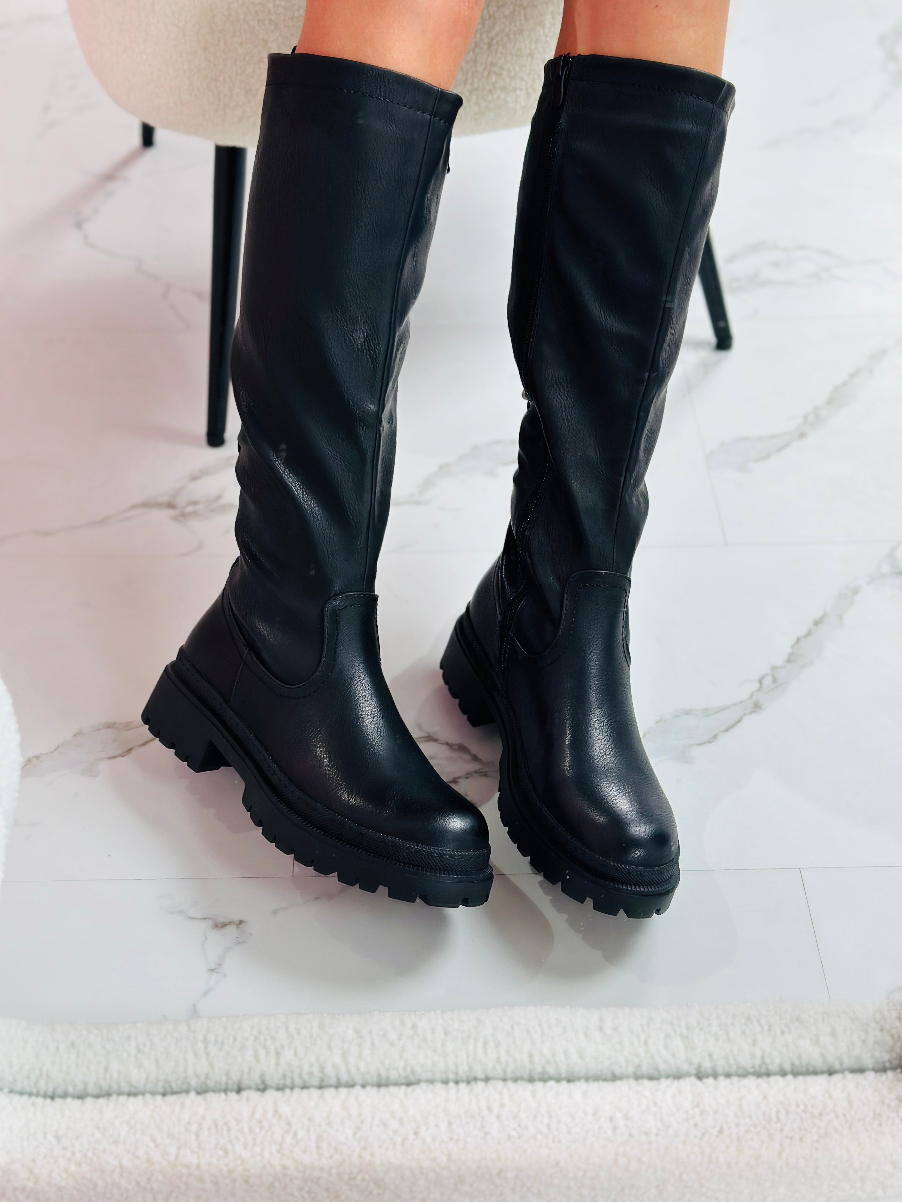 Bottes hautes Anetta noires