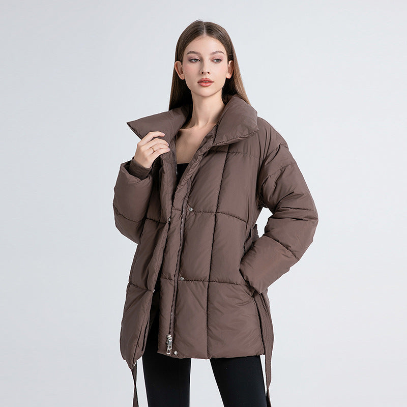 Arctic Allure - Manteau Élégant d’Hiver