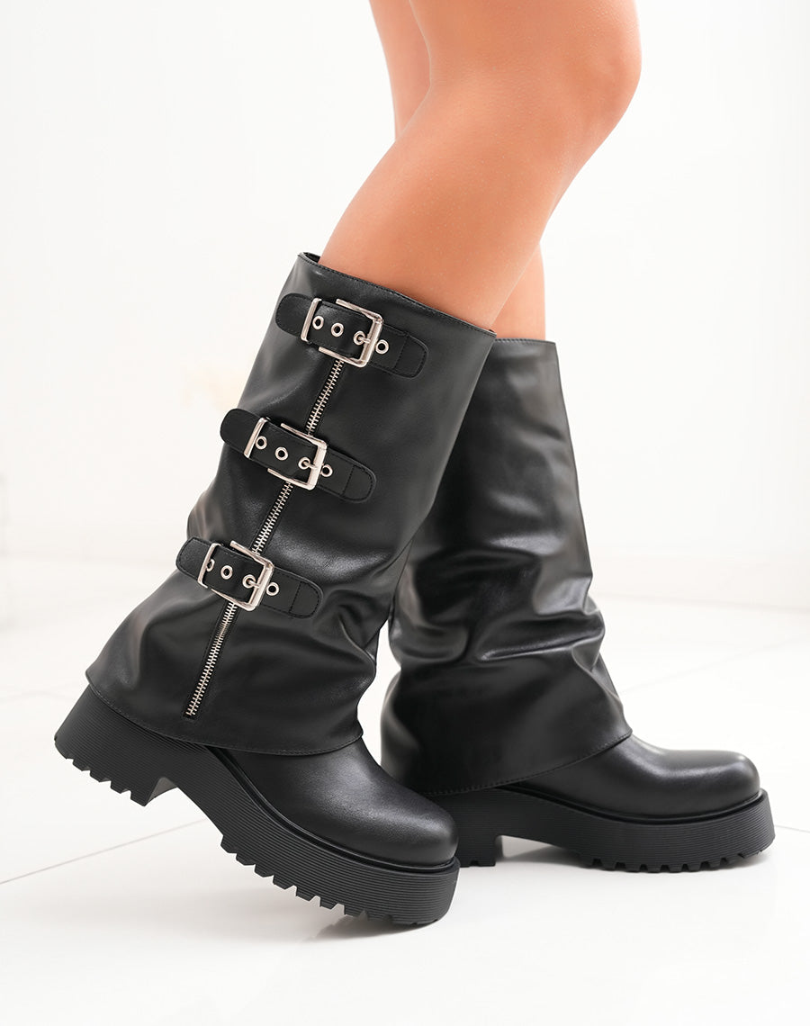 Bottes noires Nissa