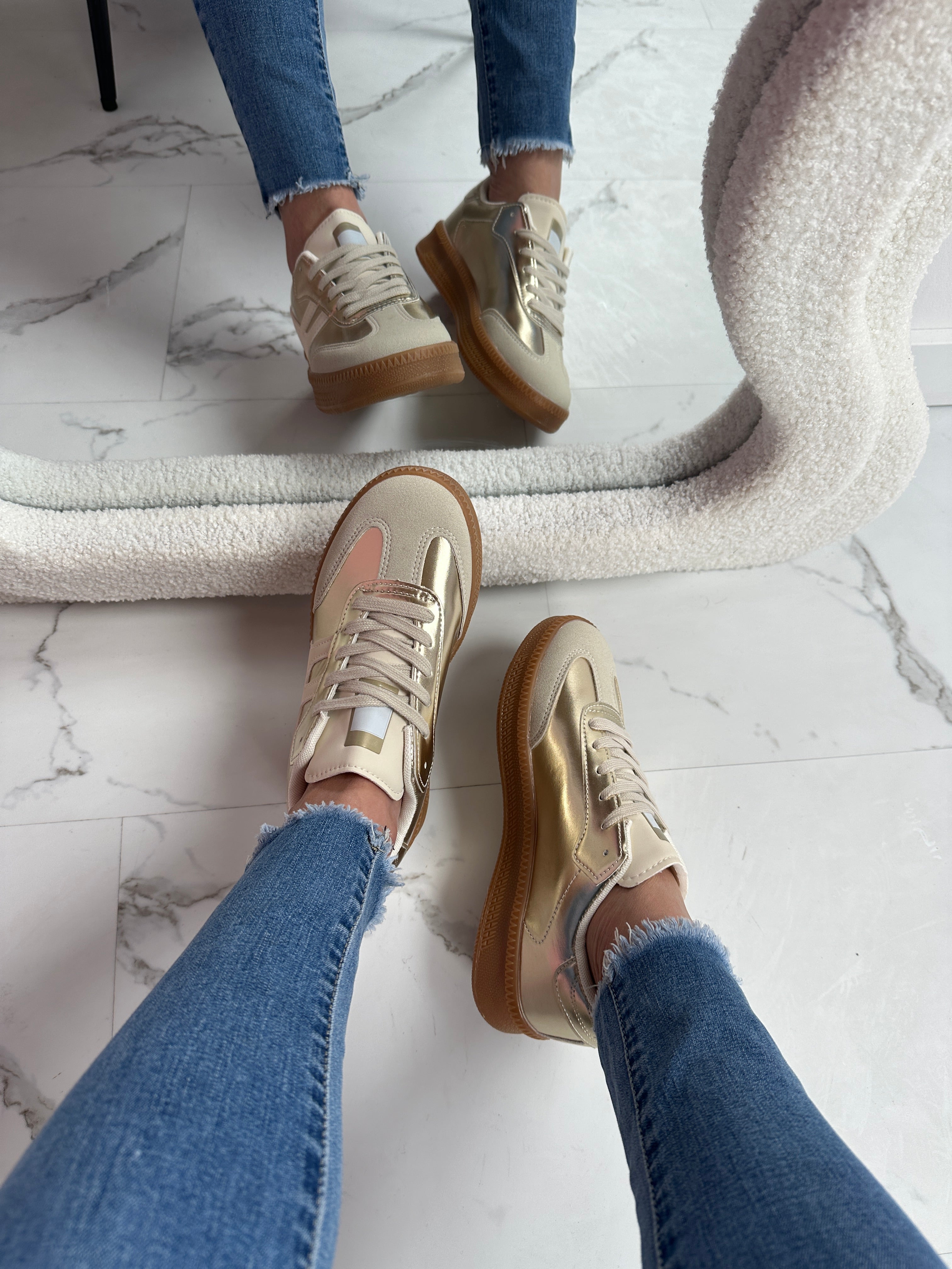 Sporting Gold Sneaker