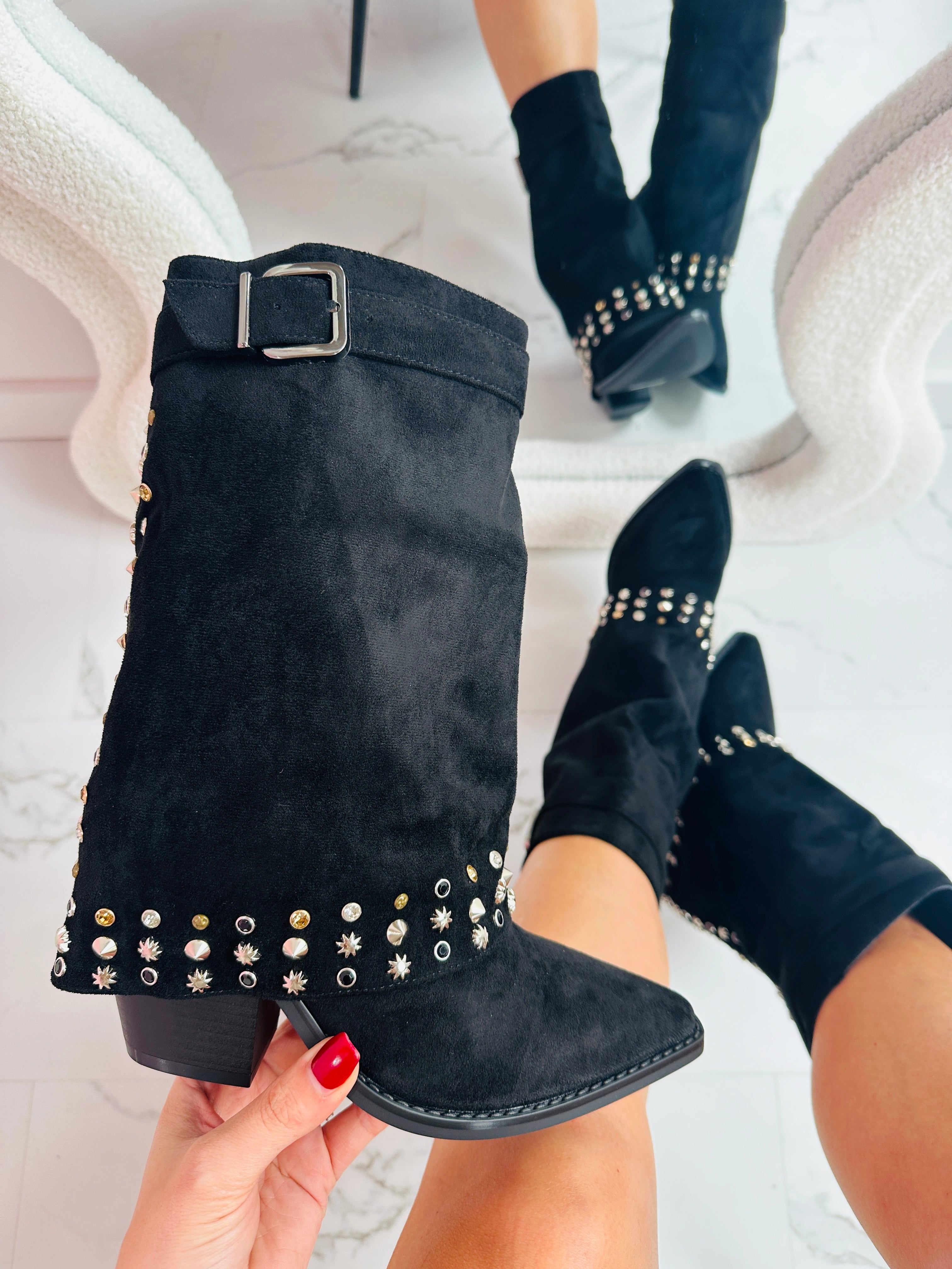 Bottes noires Tessy