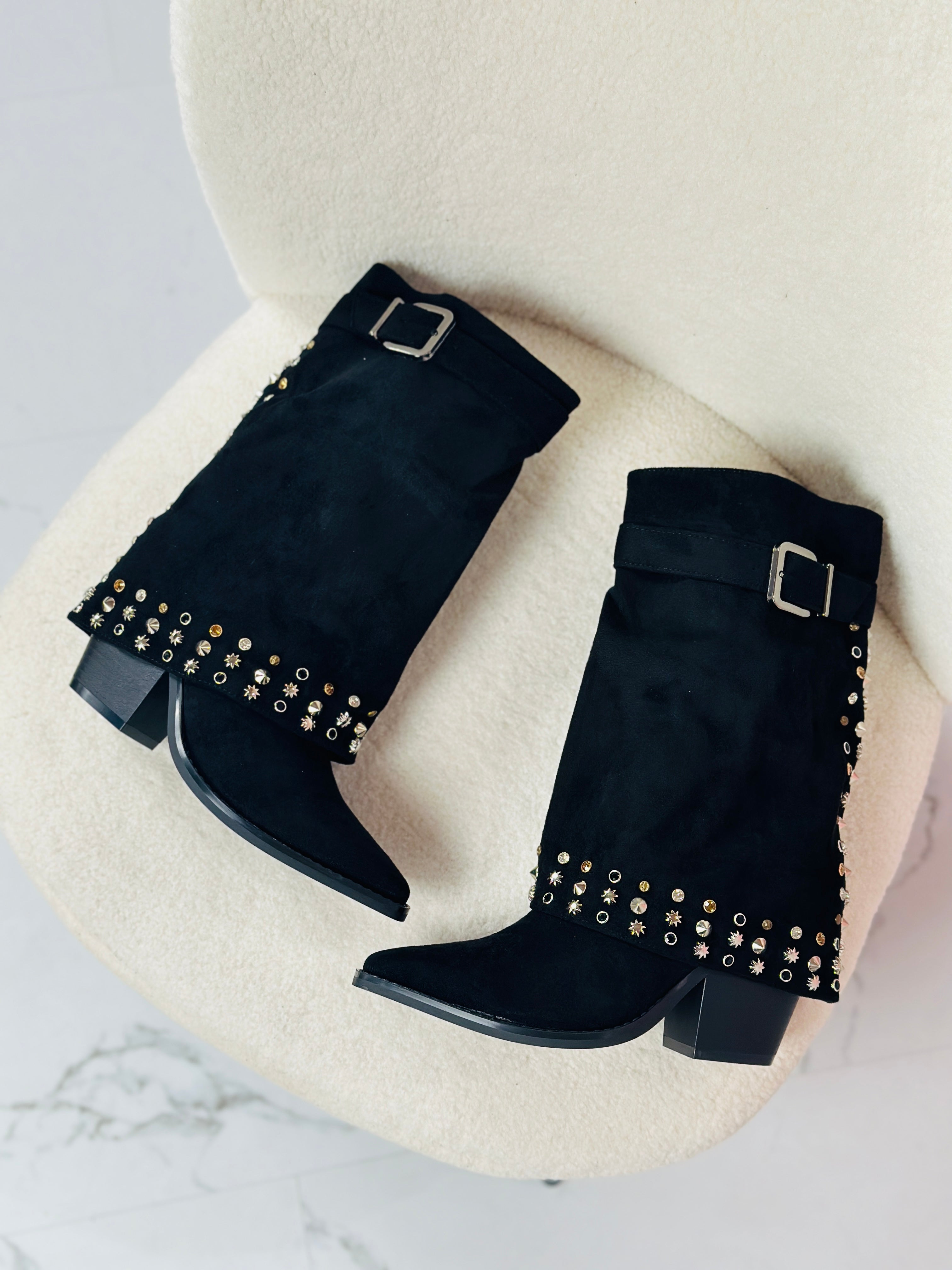 Bottes noires Tessy