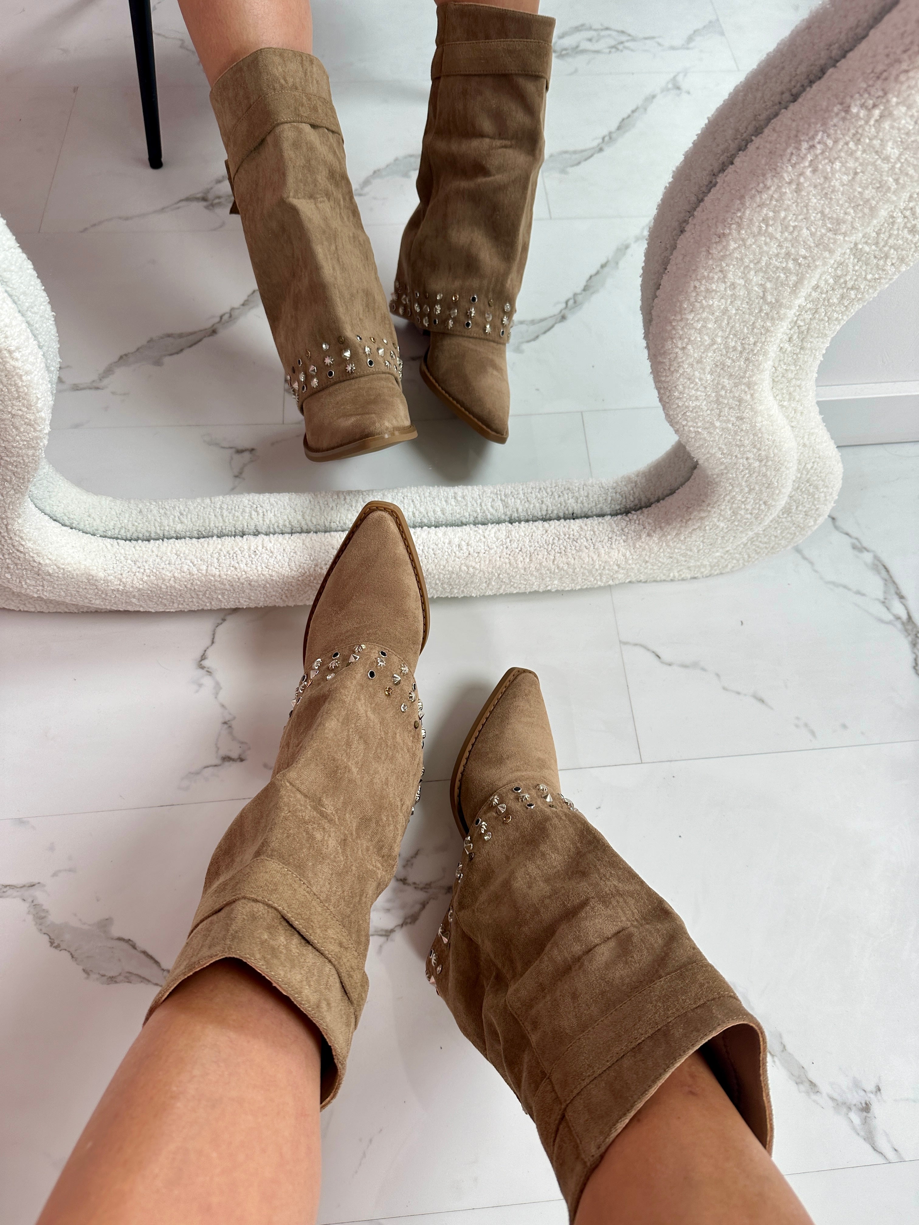 Bottes Tessy Taupe