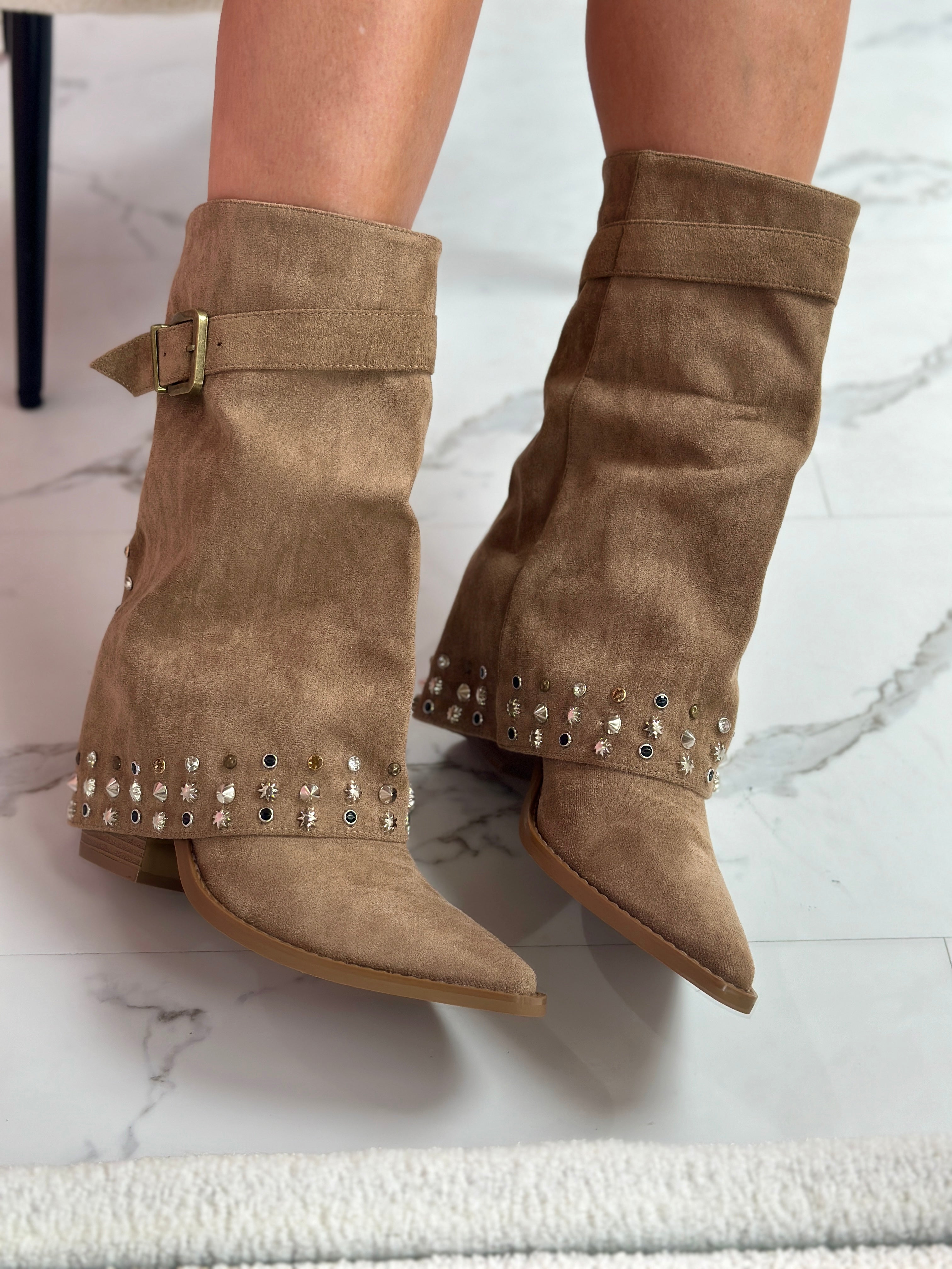 Bottes Tessy Taupe