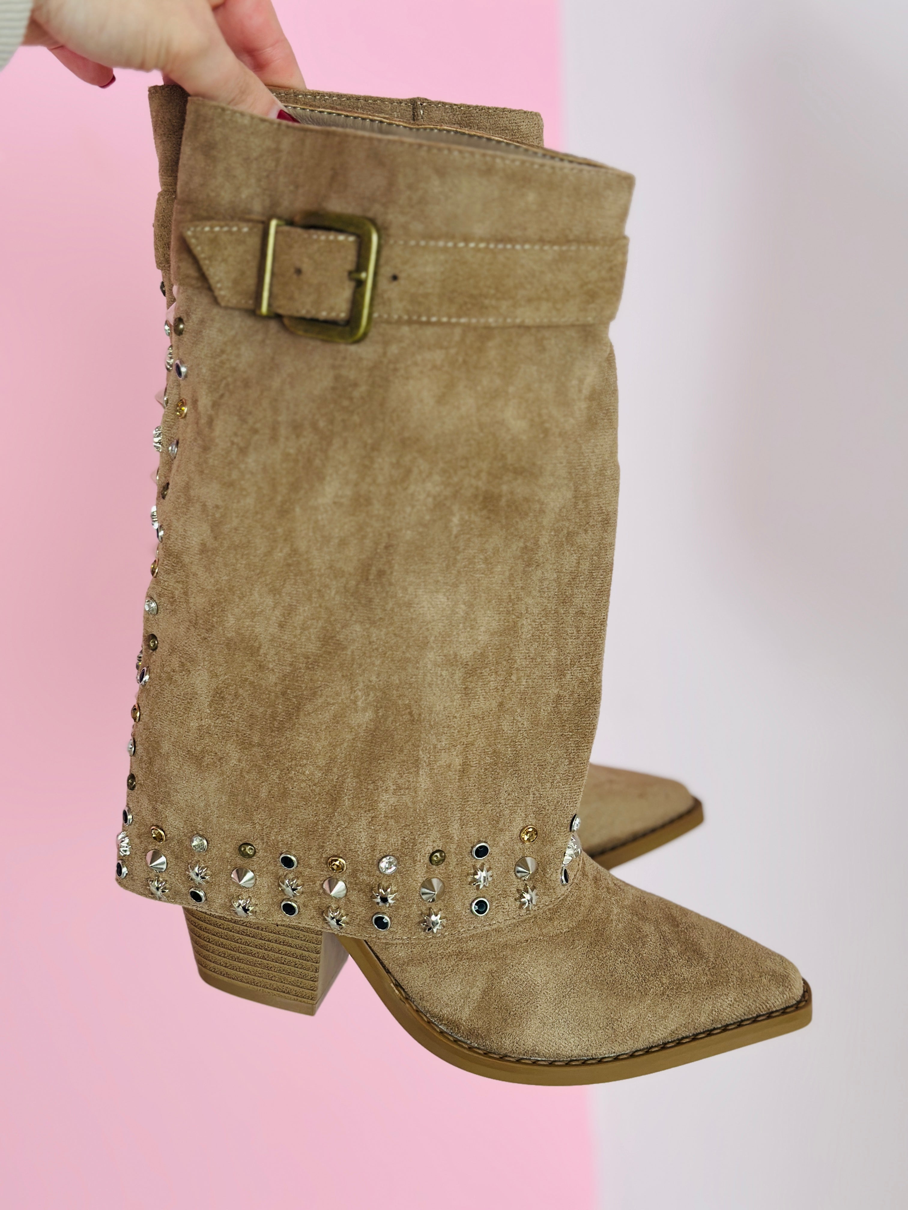 Bottes Tessy Taupe