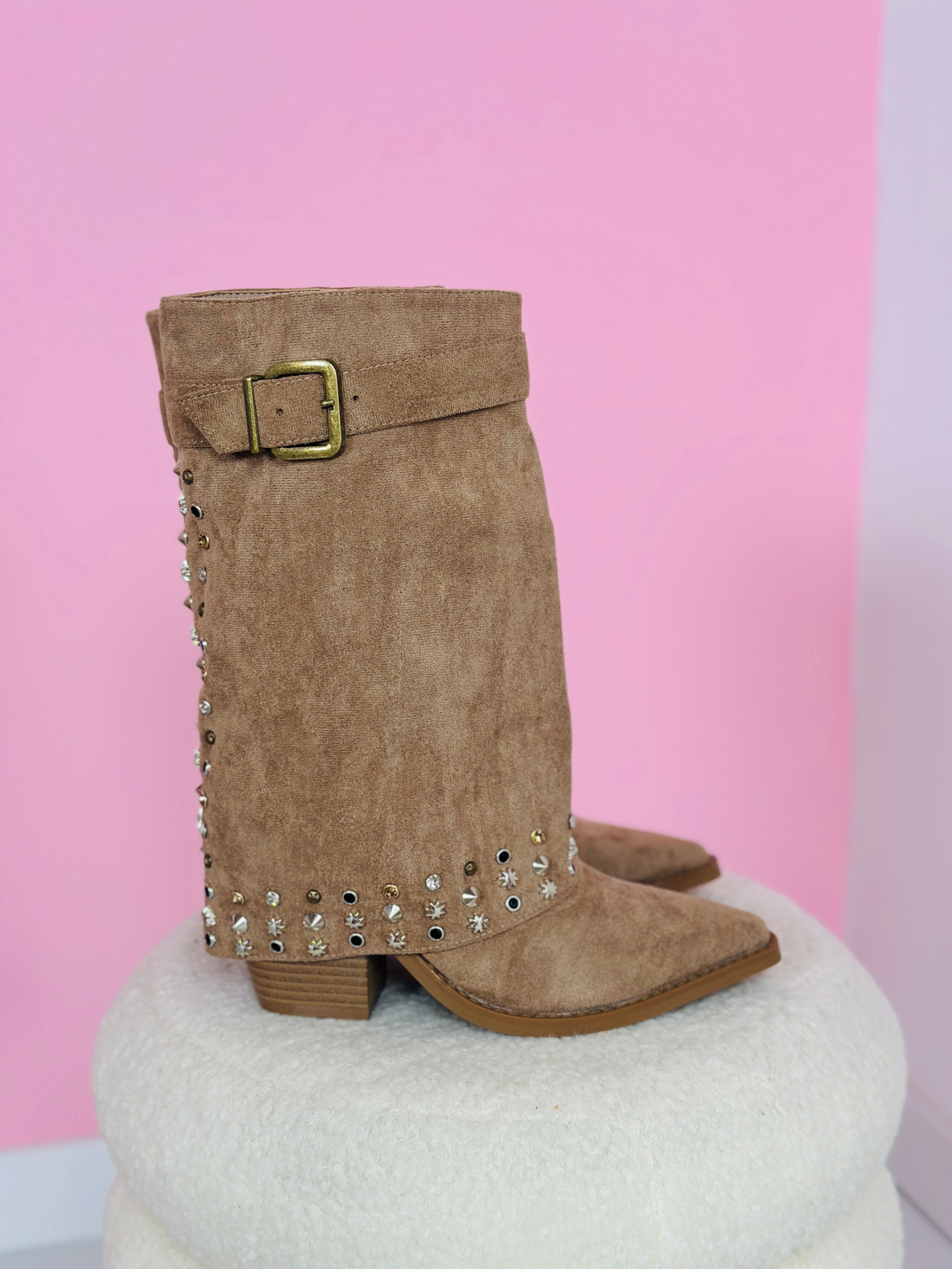 Bottes Tessy Taupe