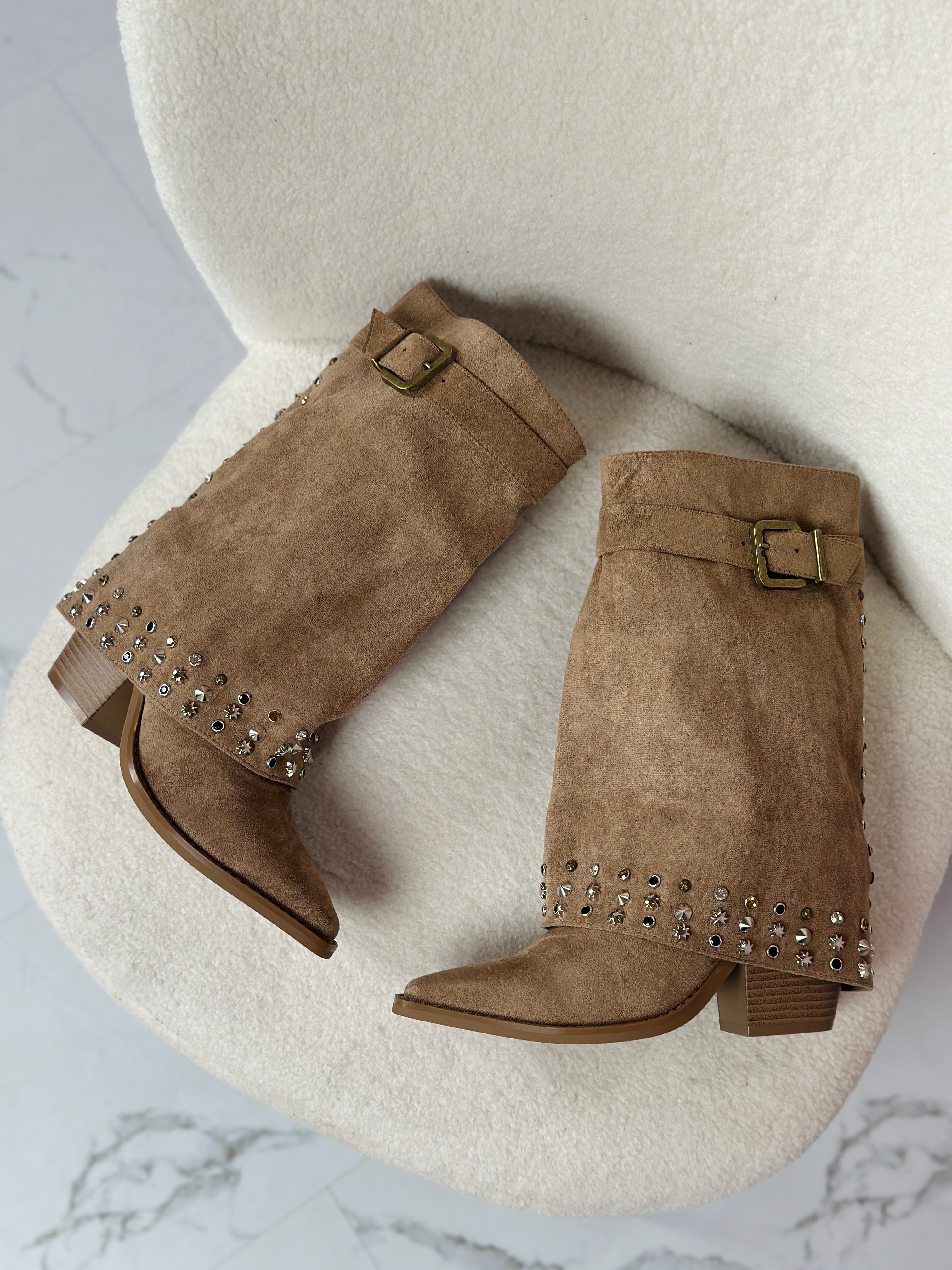 Bottes Tessy Taupe