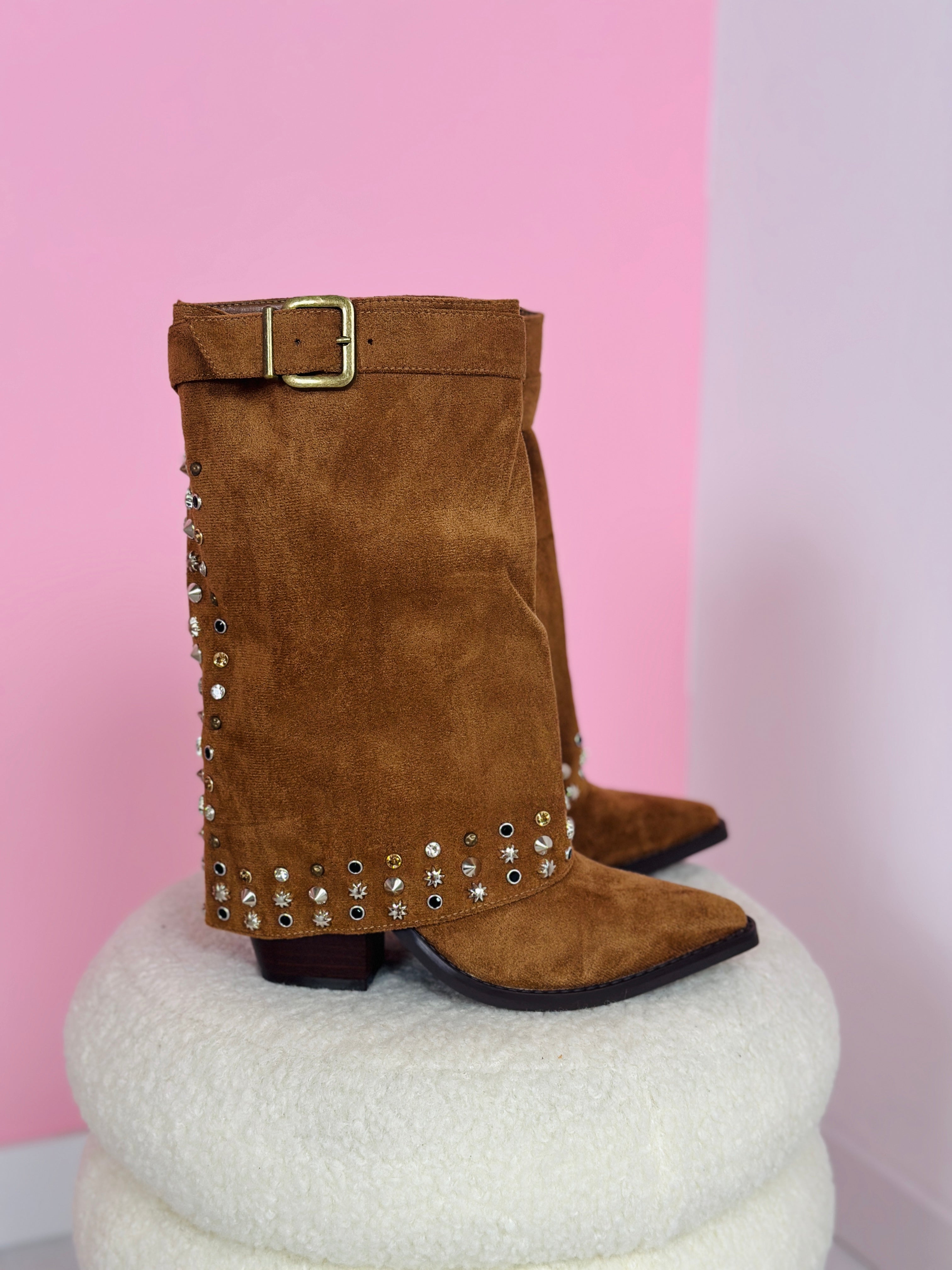 Tessy Camel Boots