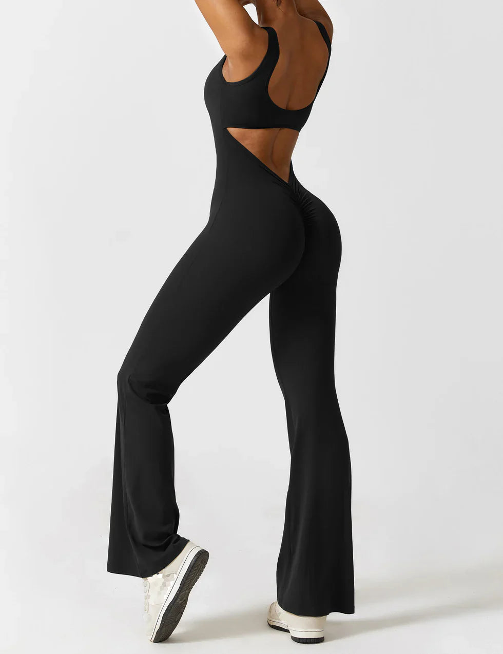 Sierra - Chic V-Back Jumpsuit