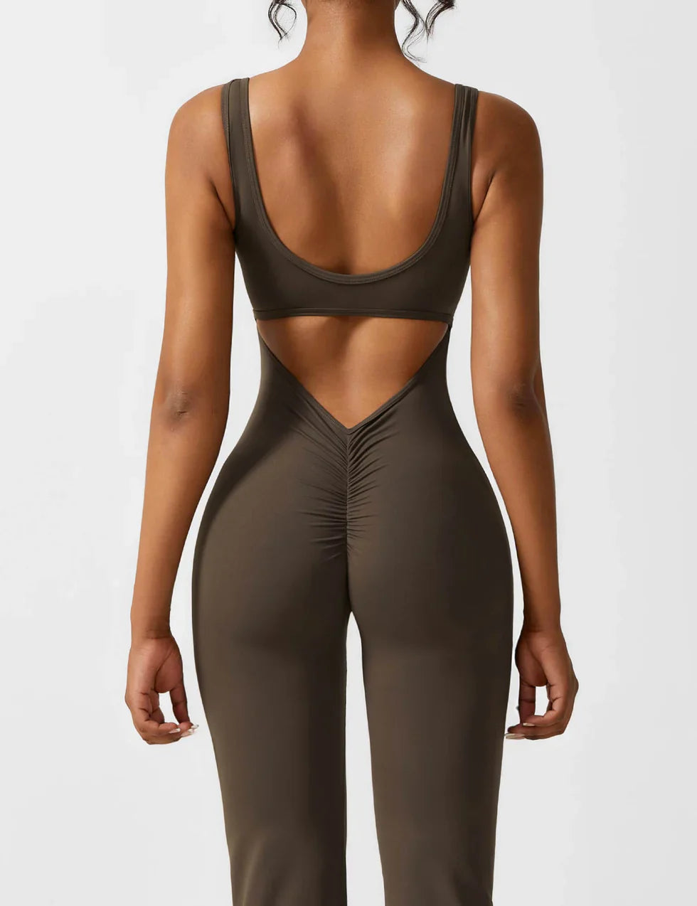 Sierra - Chic V-Back Jumpsuit