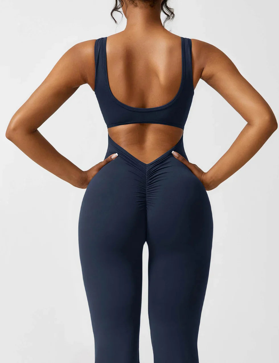 Sierra - Chic V-Back Jumpsuit