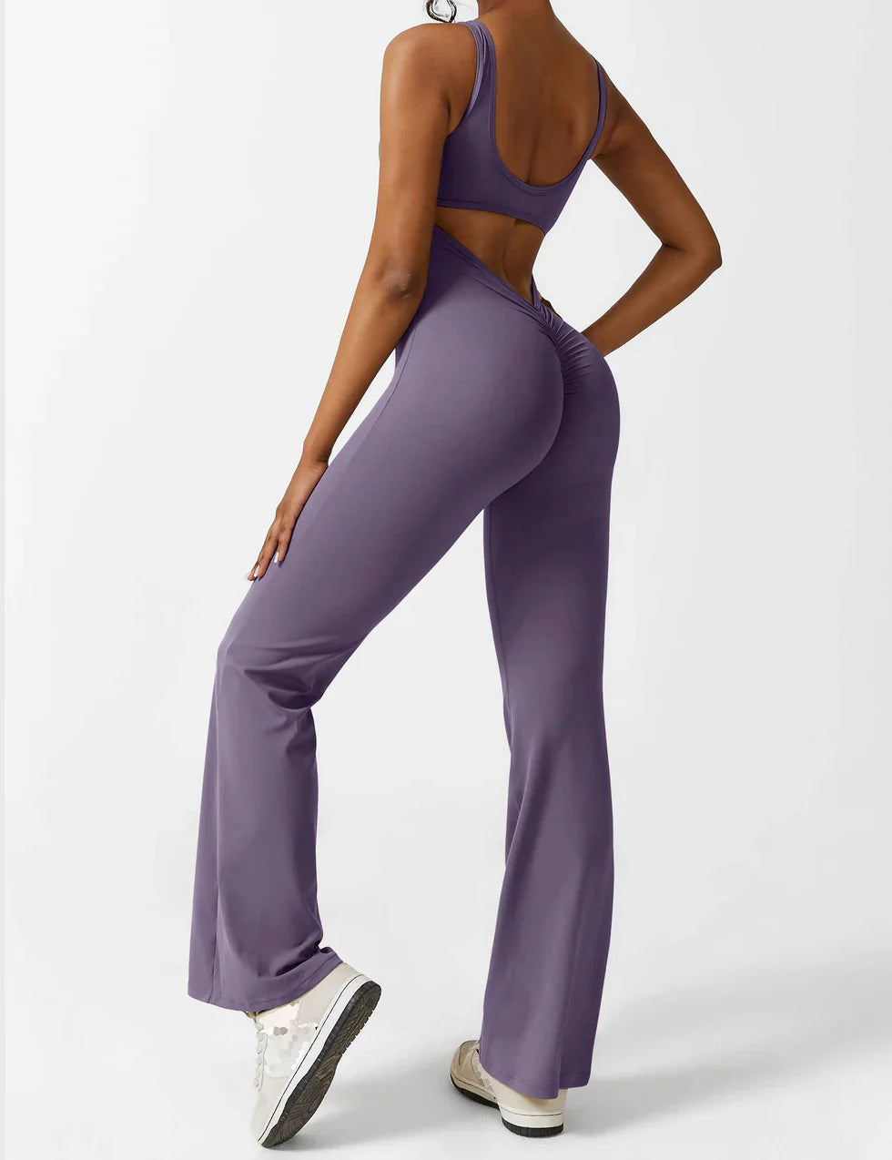 Sierra - Chic V-Back Jumpsuit