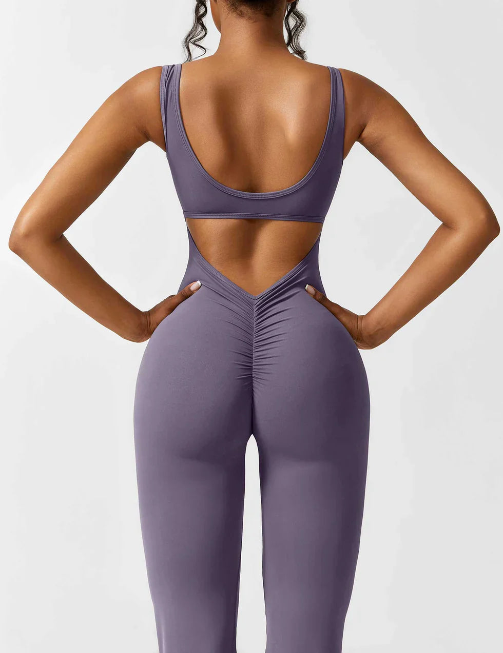 Sierra - Chic V-Back Jumpsuit