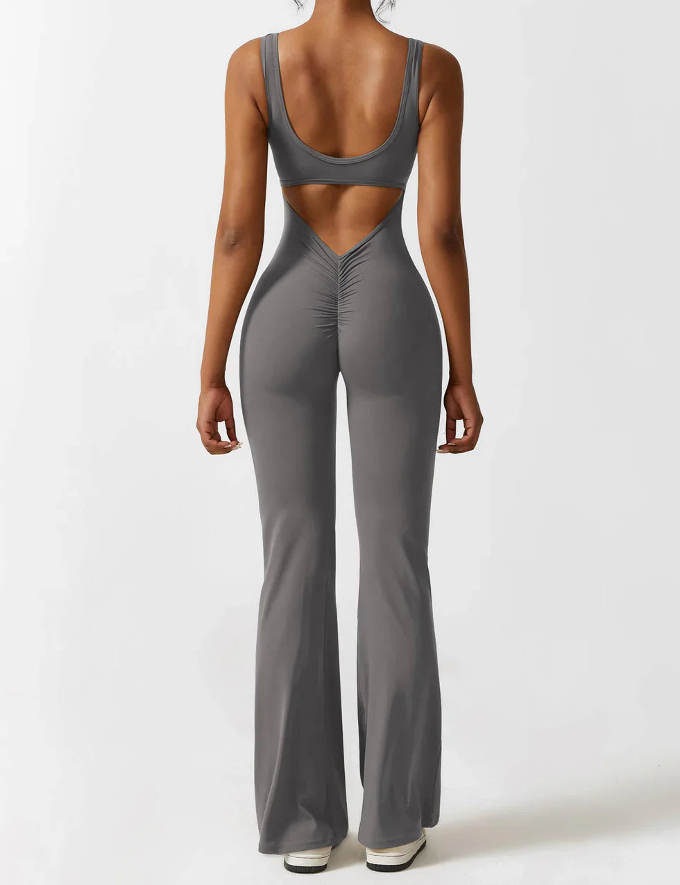 Sierra - Chic V-Back Jumpsuit