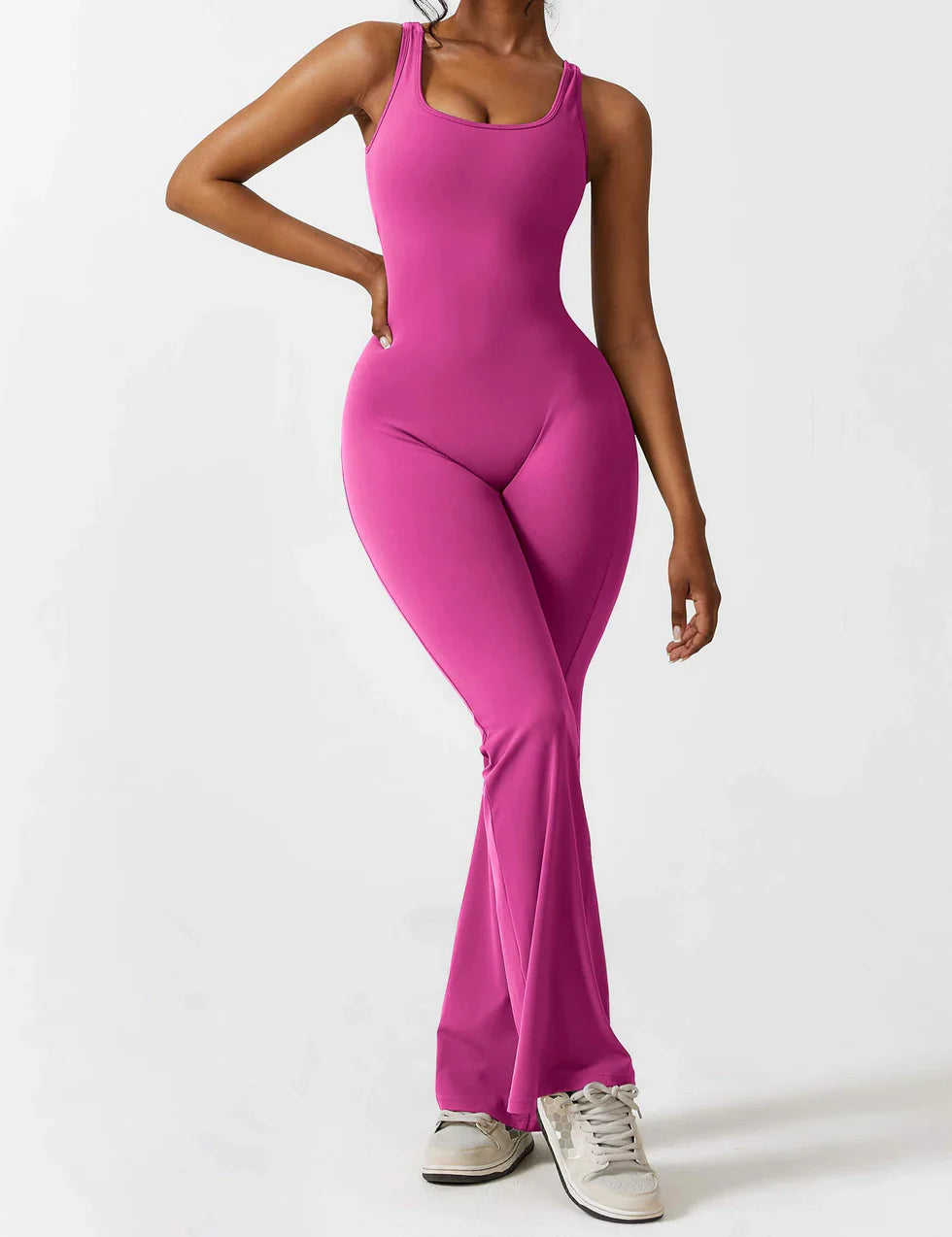 Sierra - Chic V-Back Jumpsuit