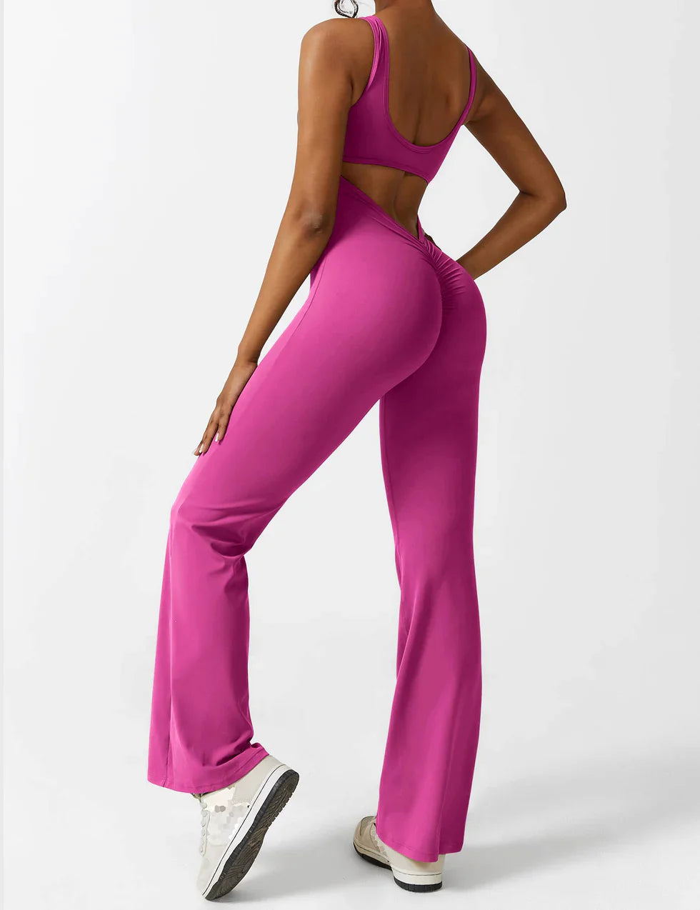 Sierra - Chic V-Back Jumpsuit