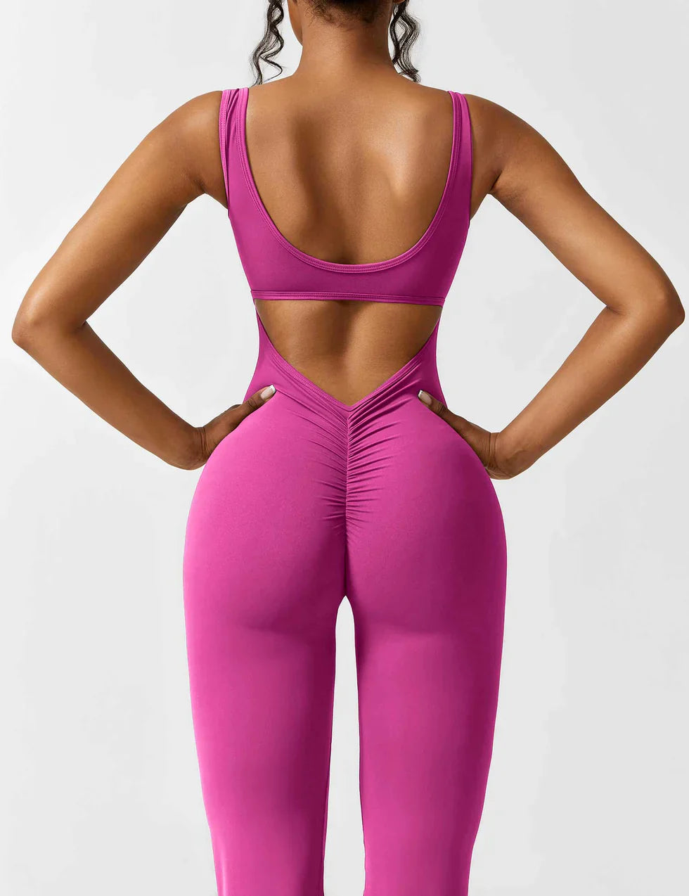 Sierra - Chic V-Back Jumpsuit