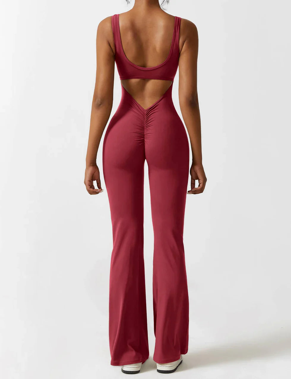 Sierra - Chic V-Back Jumpsuit