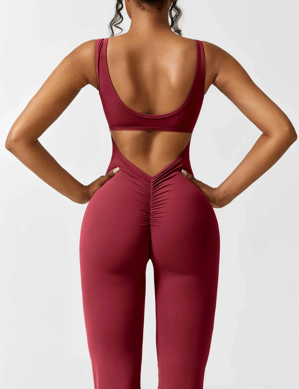 Sierra - Chic V-Back Jumpsuit